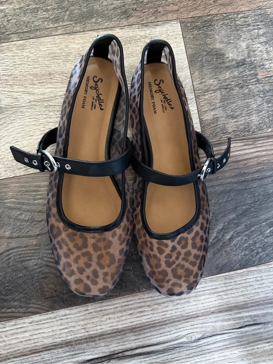Seychelles Shoes - Seychelles Leopard Mary Jane Flats – Size 8